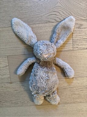 Jellycat Beige Plush Bunny with Label